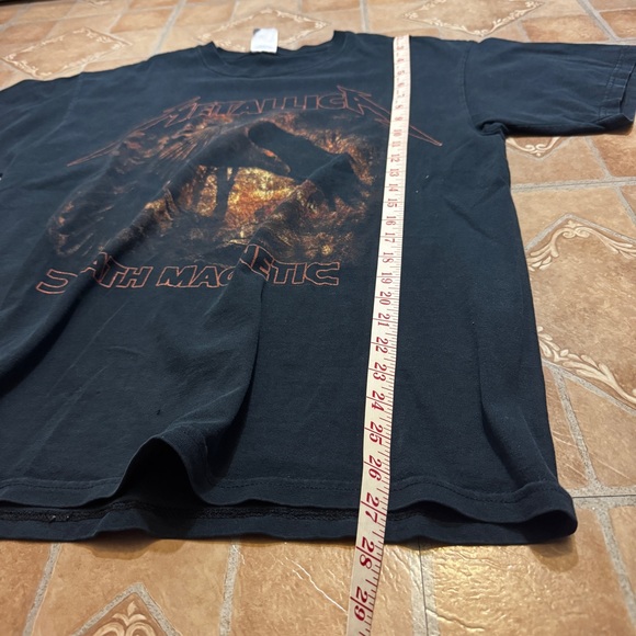 Y2K Metallica "Death Magnetic" Double-Sided Graphic Tee- Large - Picture 6 of 7
